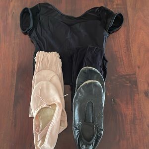 Dance (acro, ballet) collection (all sized to fit a 10 year old)